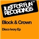 Block & Crown - Disco Ivory EP